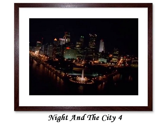 Night And The City Framed Print